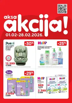 Pregled Aksa kataloga - važi od 01.02.2026
