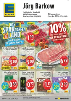 Vorschau von dem Prospekt des Geschäftes Edeka, gültig ab dem 26.10.2025