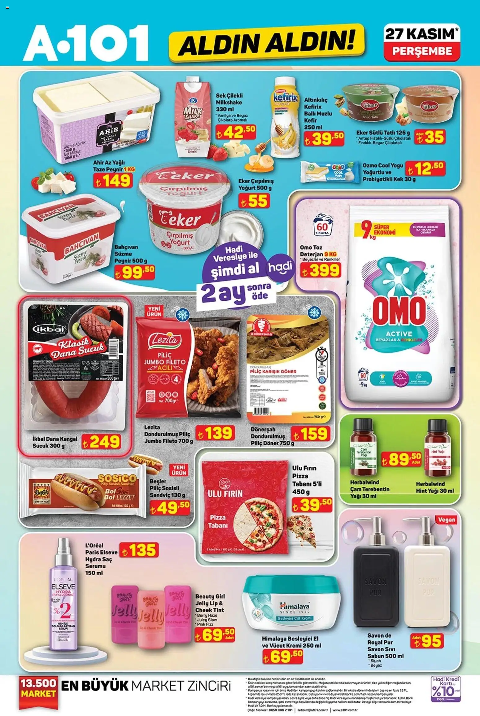 A101 Katalog Aldın Aldın 27.11.2025 - Broşürünün önizlemesi