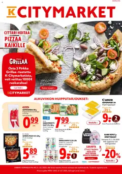 Kaupan K-Citymarket Tarjoukset esikatselu, voimassa 21/07/2025