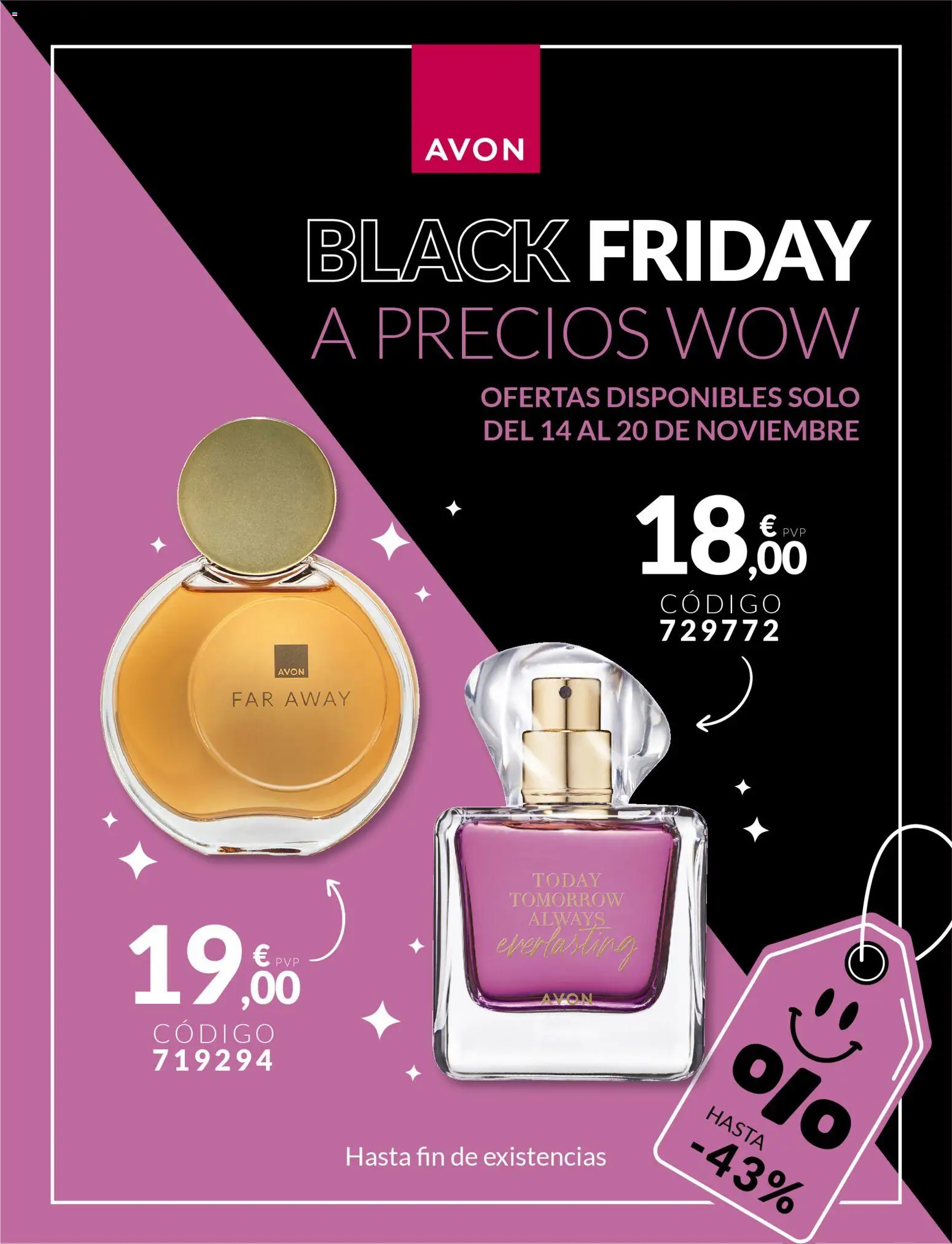 Vista previa del folleto de la tienda Avon válido desde el 14/11/2025 