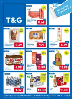 Vorschau der Angebote: T&G Salzburg gültig ab 25.09.2025
