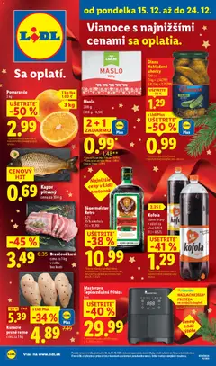 Náhľad Lidl letáku platného od 15.12.2025