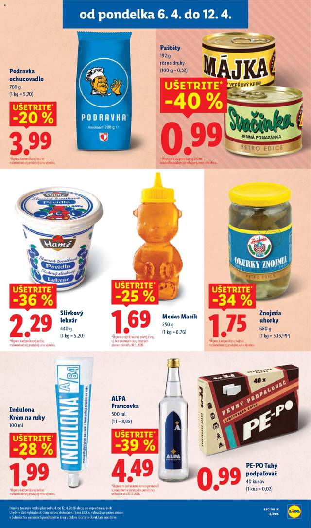 Nový Lidl leták od 06.04.