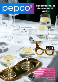 Pepco - Akciós újság Pepco megtekintése, amely érvényes 2025.12.18.-től
