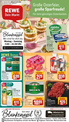 Vorschau von dem Prospekt des Geschäftes Rewe, gültig ab dem 15.03.2026