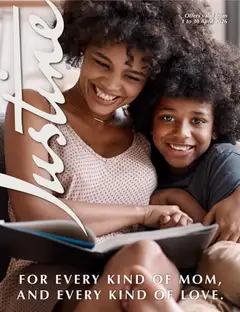 Preview of Justine flyer valid from 01/04/2026