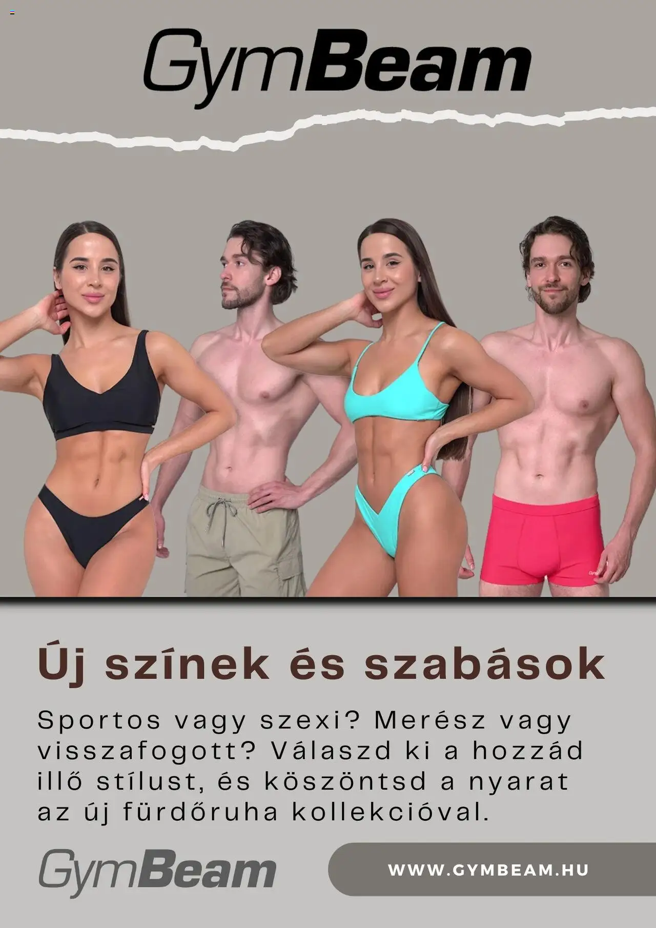 GymBeam aktuális szórólap, érvényes 2025.06.10.-től - 1 oldal - Fürdőruha