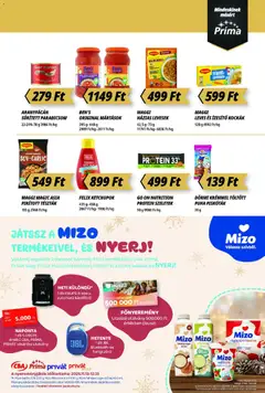 CBA Príma - Akciós újság CBA Príma megtekintése, amely érvényes 2025.11.13.-től | Oldal: 9