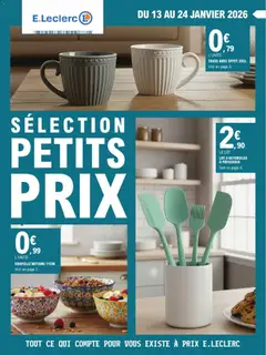 Prévisualisation de Petits prix 1 du magasin E.Leclerc formulaire valide 13/01/2026