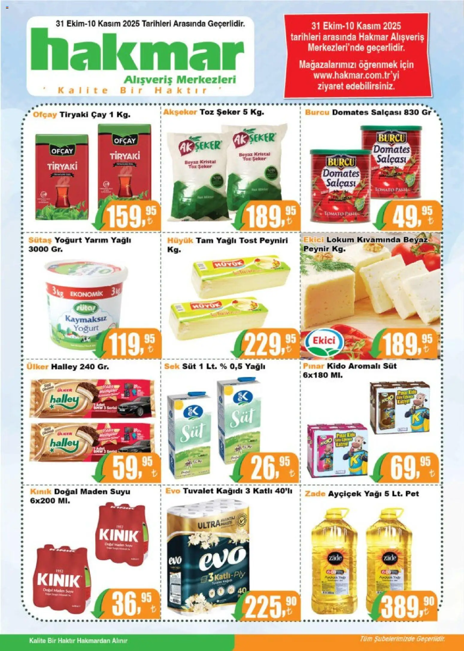 Hakmar Katalog 31.10.2025 - Broşürünün önizlemesi