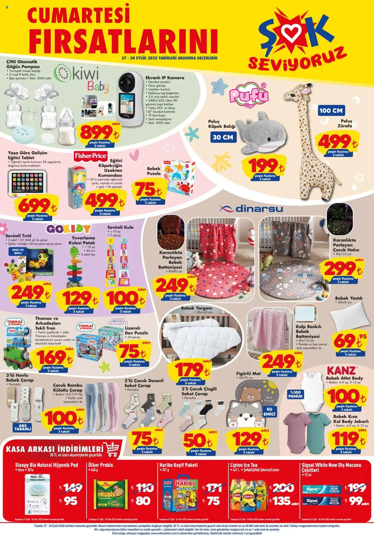 Şok Market katalog 27 Eylül 2025 - Aktüel ürünler - Sayfa numarası 1