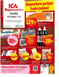 Förhandsgranska reklamblad Svalöv från butik ICA Supermarket gäller från 15/12/2025
