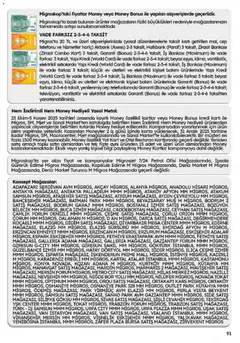 Migros Migroskop 23.10.2025 - Broşürünün önizlemesi | Strana: 91