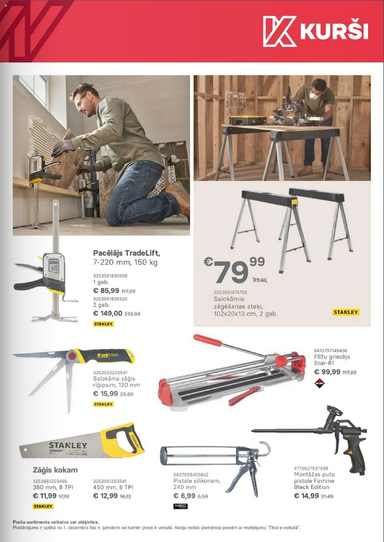 Skatīt Kurši akciju bukletu, derīgs no 2025.12.01