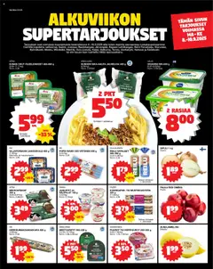 Kaupan Tokmanni Ruokatarjoukset esikatselu, voimassa 08/10/2025