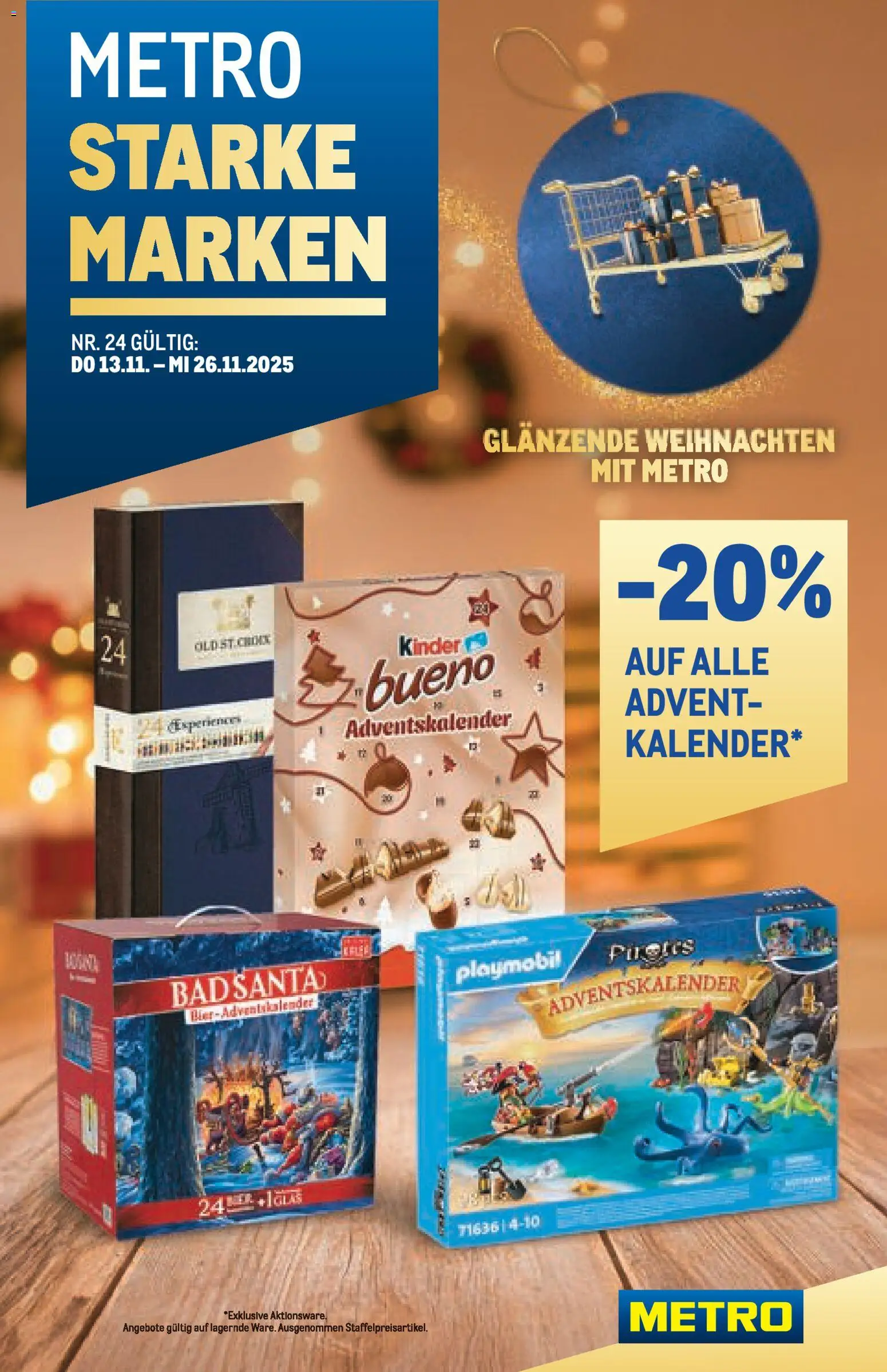 Vorschau der Angebote: Metro Starke Marken gültig ab 13.11.2025