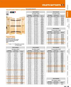 Prévisualisation de Catalogue du magasin Bricoman formulaire valide 19/03/2025 | Page: 111
