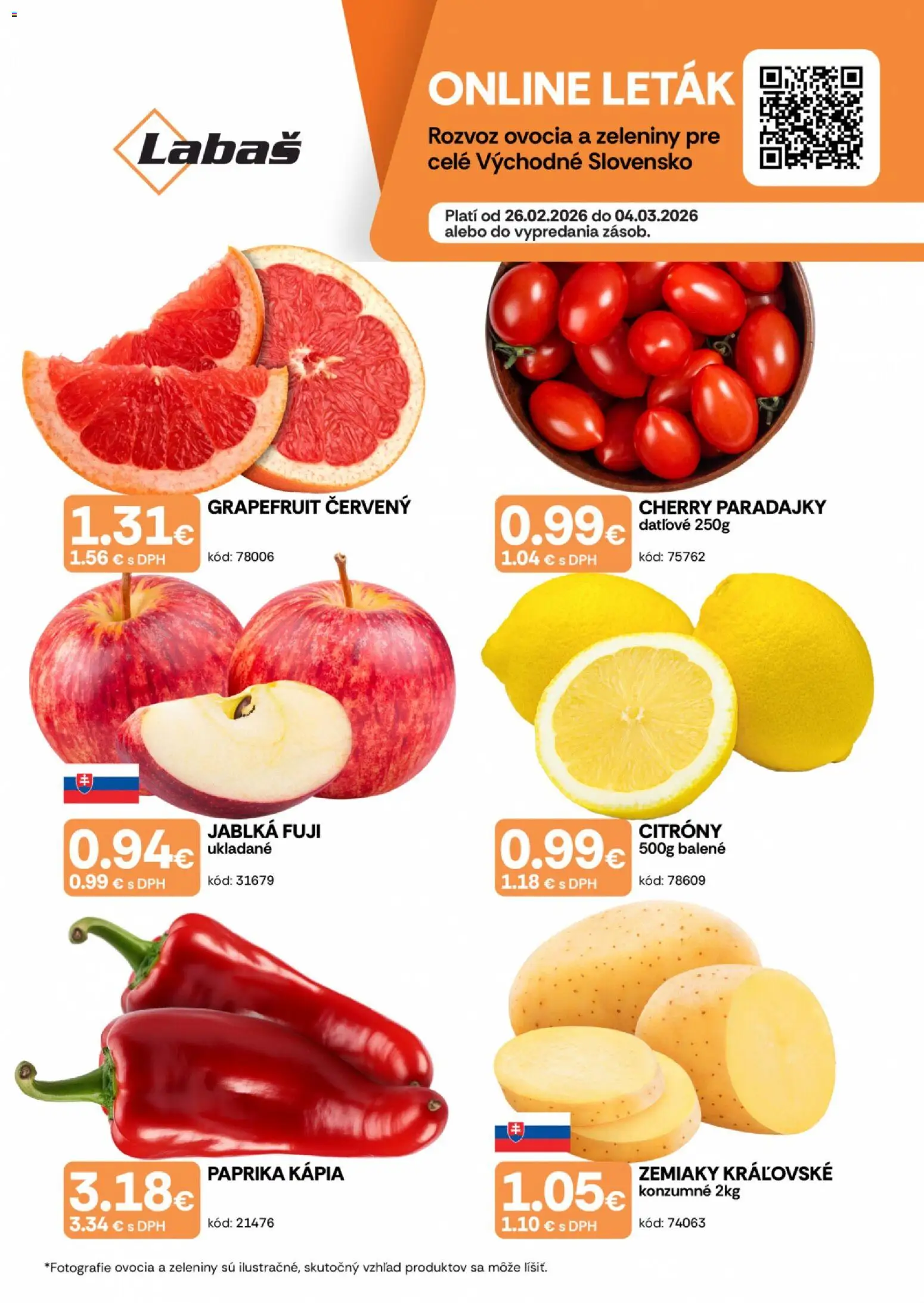 Náhľad Labaš letáku platného od 26.02.2026