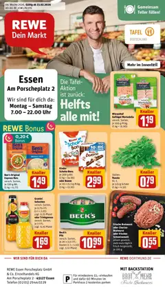 Vorschau von dem Prospekt des Geschäftes Rewe, gültig ab dem 22.02.2026
