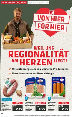 Vorschau von dem Prospekt des Geschäftes Kaufland, gültig ab dem 22.01.2026