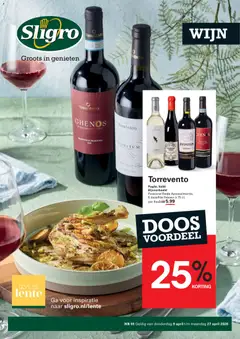 Voorbeeld van Sligro folder - Wijn van winkel Sligro geldig vanaf 09-04-2026