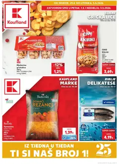 Pregled letka Kaufland katalog do 05.05.2026 trgovine Kaufland vrijedi od 28.04.2026