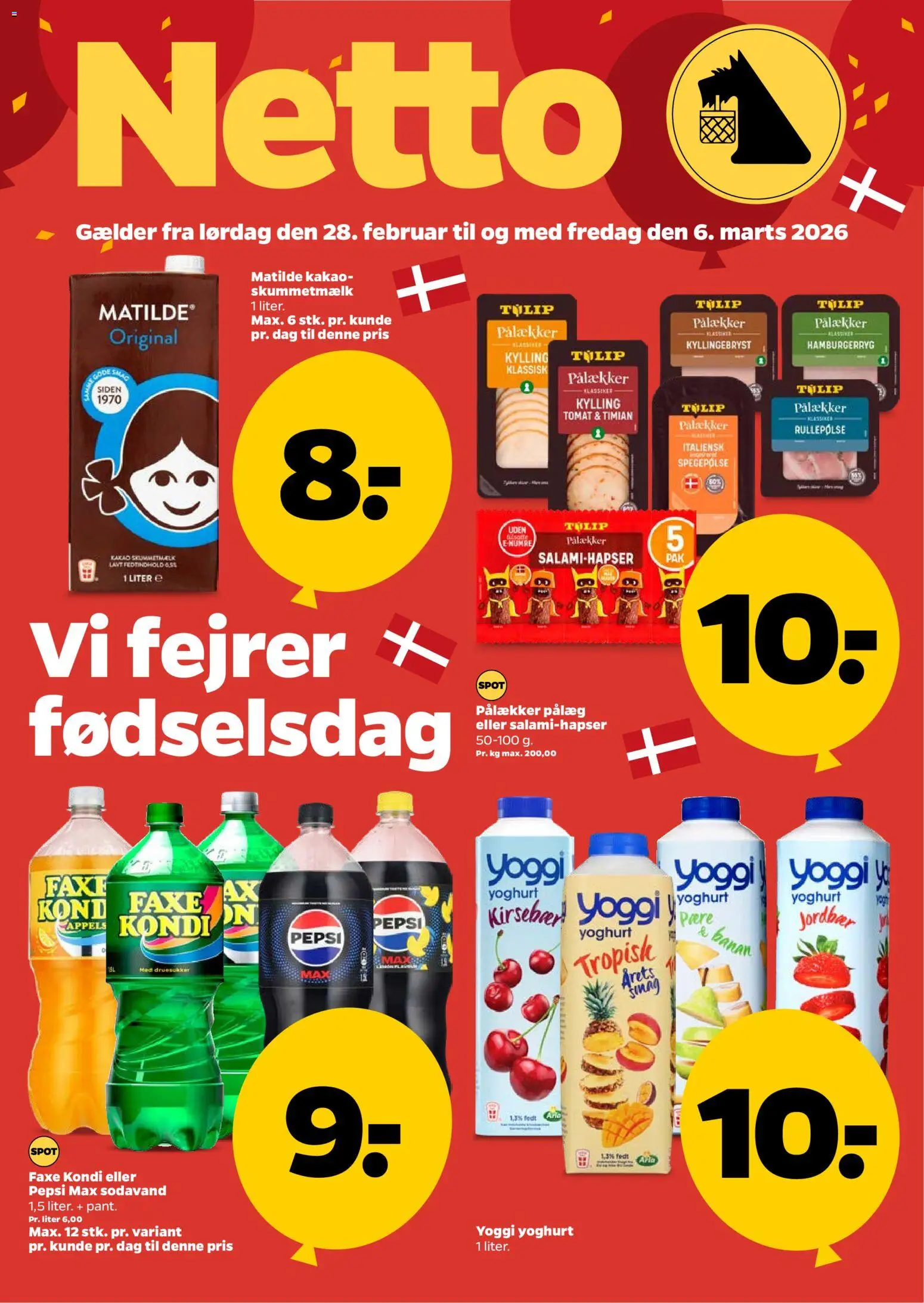 Eksempel på tilbudsavis Tilbudsavis fra butik Netto gyldig fra 27/02/2026