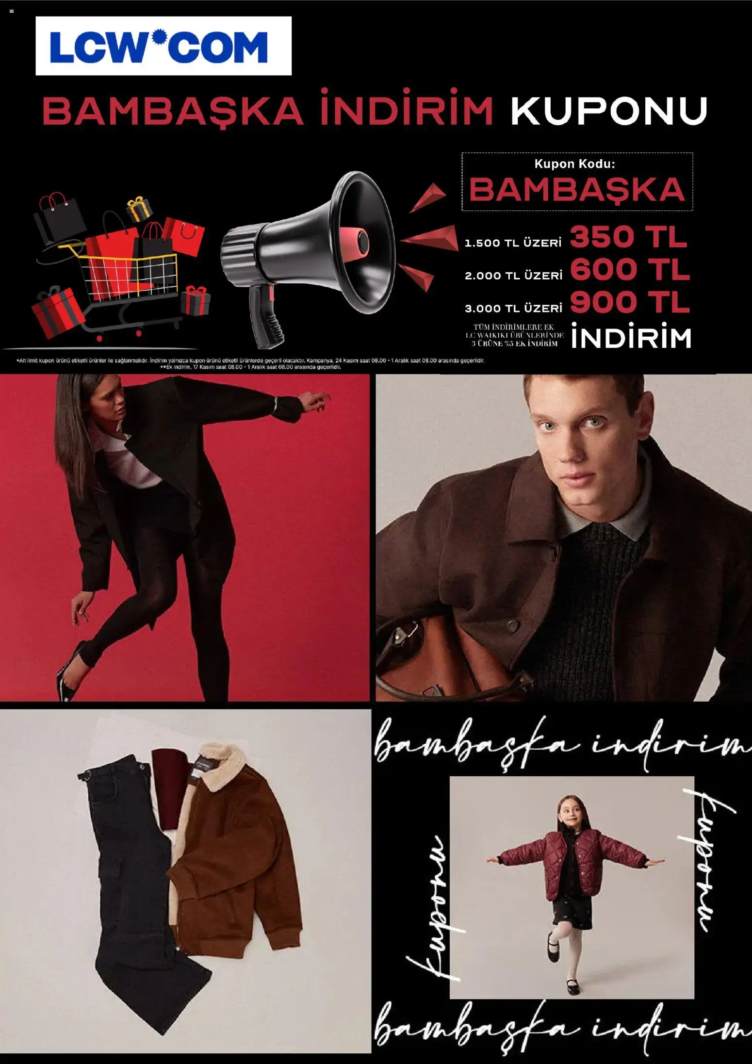 LC Waikiki Black Friday 24.11.2025 - Broşürünün önizlemesi - Saat