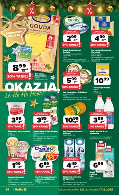 Pogląd gazetki "Gazetka spożywcza" ze sklepu Netto ważnej od 01.12.2025 | Strona: 14