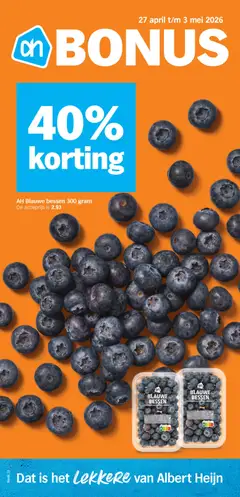 Voorbeeld van Albert Heijn folder week 18 van winkel Albert Heijn geldig vanaf 27-04-2026