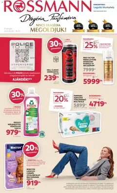 Rossmann - Akciós újság Rossmann megtekintése, amely érvényes 2025.10.20.-től