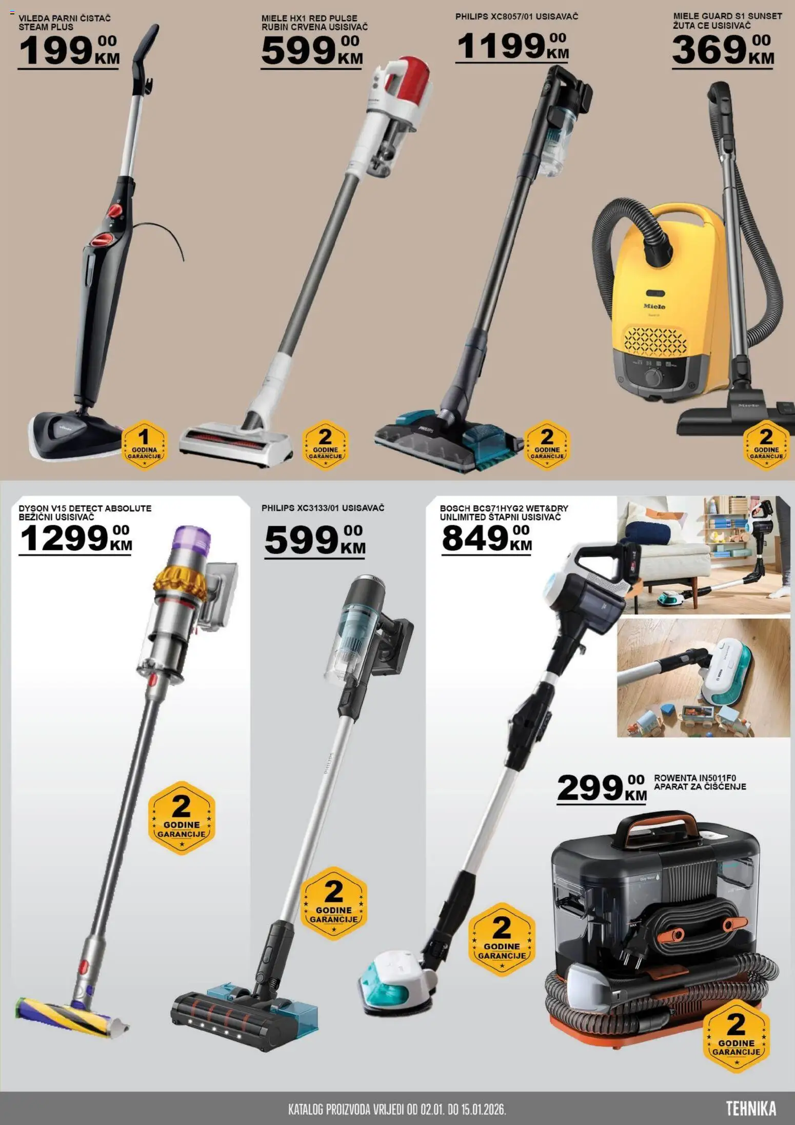 Pregled letka Katalog trgovine Prodex vrijedi od 2026.01.02