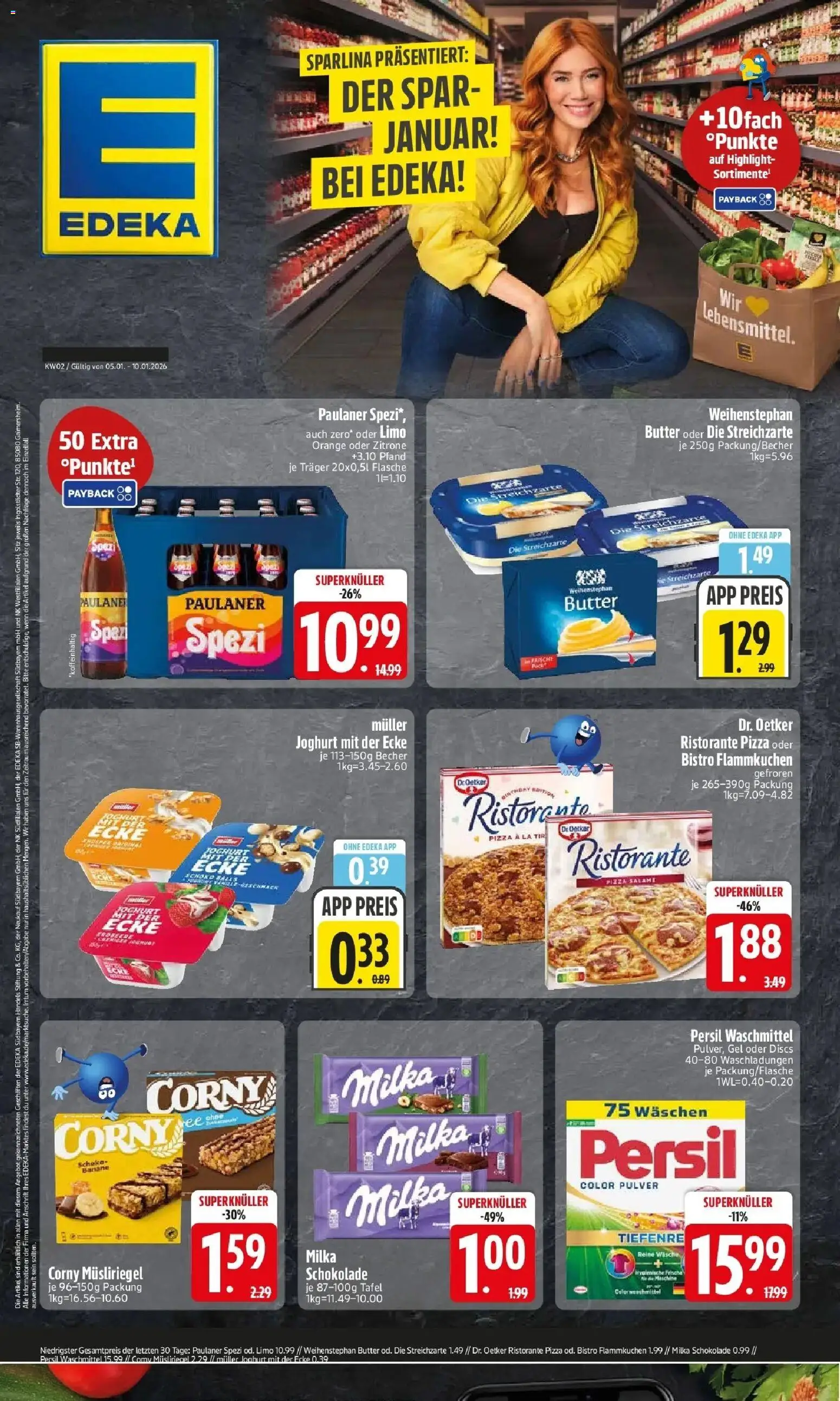 Vorschau von dem Prospekt des Geschäftes Edeka, gültig ab dem 04.01.2026