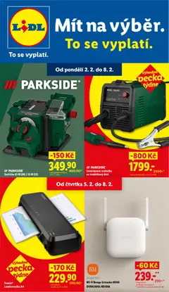 Náhled nabídky: Lidl Leták - Spotřební zboží platný od 02.02.2026