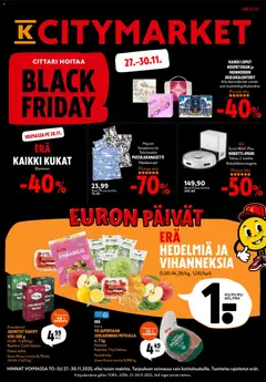 Kaupan K-Citymarket Tarjoukset esikatselu, voimassa 27/11/2025
