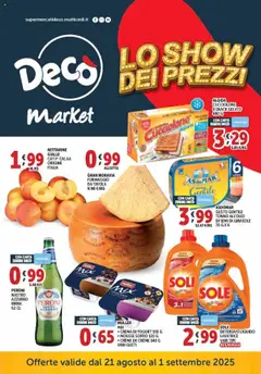 Anteprima dell'opuscolo Volantino Market - Roma dal negozio Decò valido da 21/08/2025
