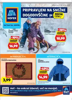 Pregled letka Katalog trgovine Hofer SI vrijedi od 13.11.2025