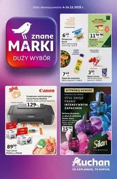 Pogląd gazetki "Znane Marki duży wybór Hipermarket" ze sklepu Auchan ważnej od 04.12.2025