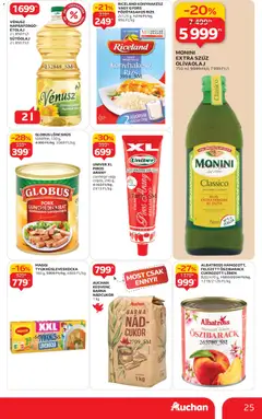Auchan - Akciós újság Auchan megtekintése, amely érvényes 2025.11.06.-től | Oldal: 25
