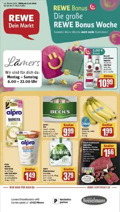 Vorschau von dem Prospekt des Geschäftes Rewe, gültig ab dem 13.10.2025