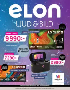 Förhandsgranska reklamblad Aktuella reklamblad Elon ljud & bild från butik Elon gäller från 26/01/2026