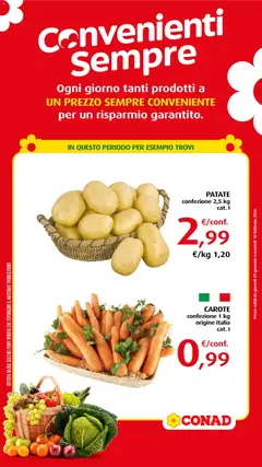 Anteprima dell'opuscolo Volantino Convenienti Sempre dal negozio Conad valido da 29/01/2026