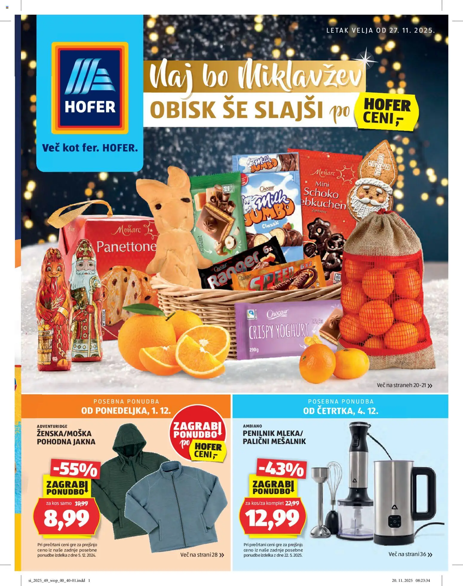 Predogled kataloga iz trgovine Hofer veljaven od 27.11.2025