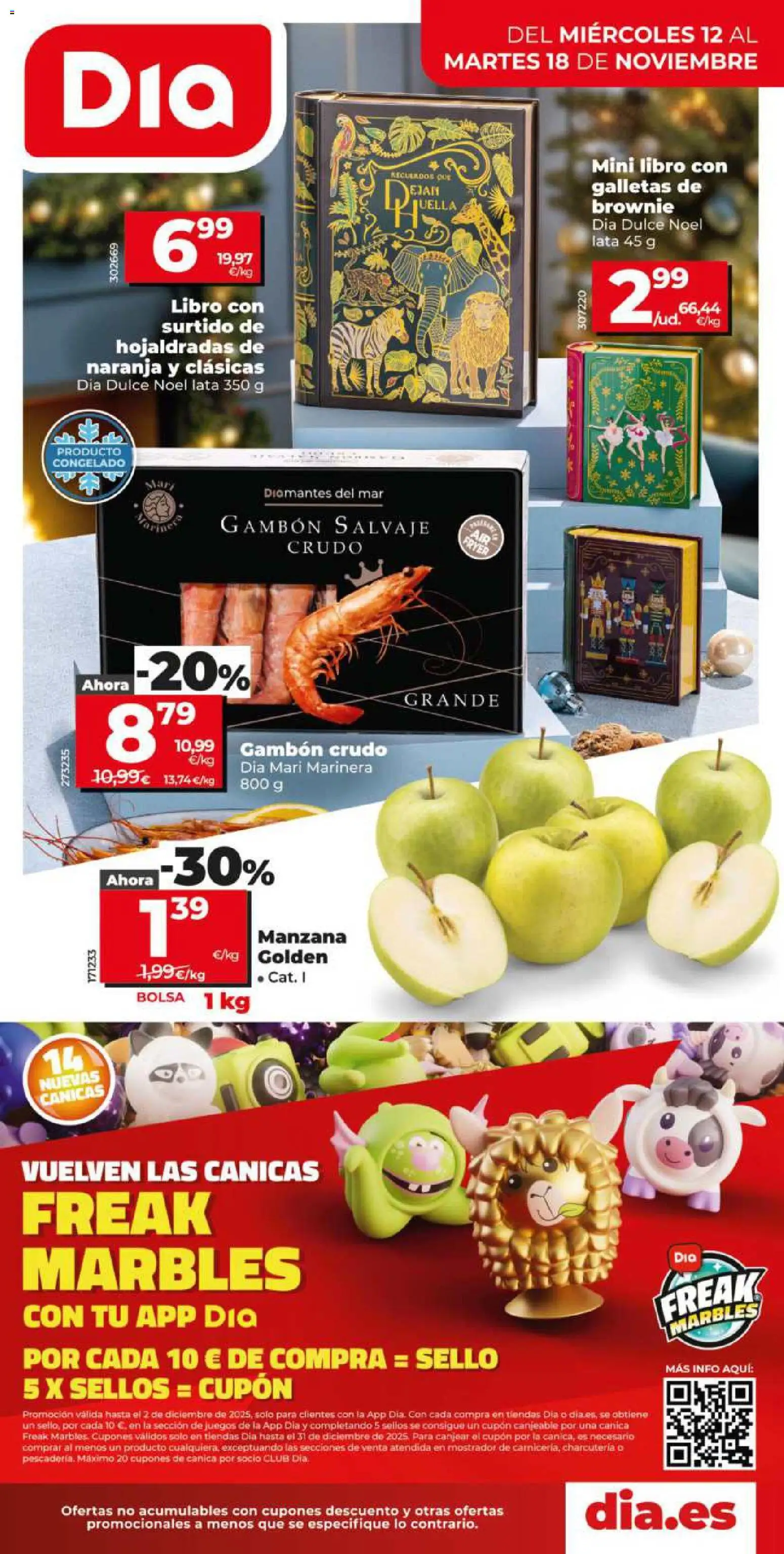 Vista previa del folleto de la tienda Dia válido desde el 12/11/2025 