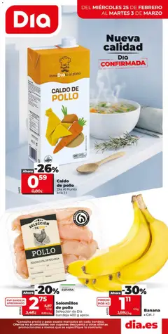 Vista previa del folleto de la tienda Dia válido desde el 25/02/2026 