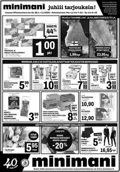 Kaupan Minimani Tarjoukset - Vaasa esikatselu, voimassa 28/01/2026