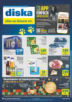 Vorschau von dem Prospekt des Geschäftes Diska, gültig ab dem 20.10.2025