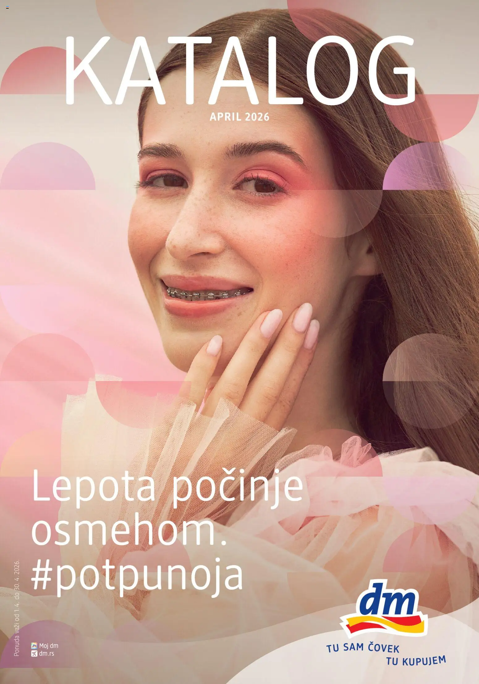 Pregled DM Drogerie kataloga - važi od 01.04.2026