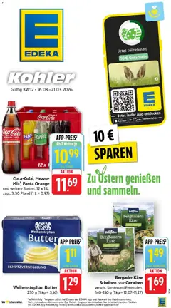 Vorschau von dem Prospekt des Geschäftes Edeka, gültig ab dem 15.03.2026
